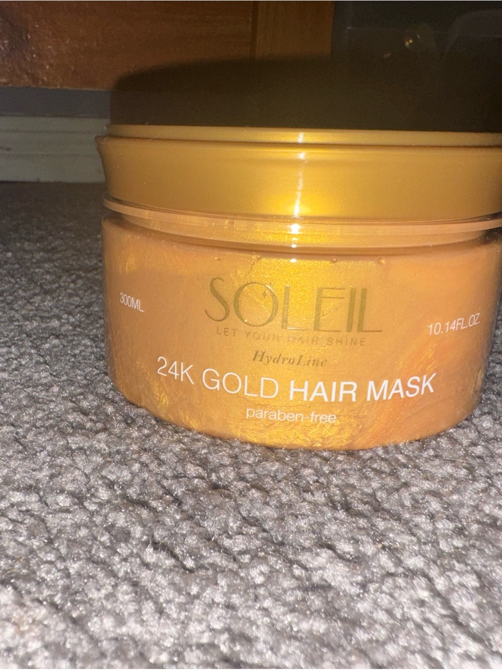 Soleil 24K Gold Hair Mask - Gold